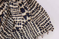 Women Vintage Geometric Print Knotted Mini Skirt
