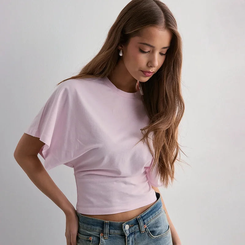 Women’S Summer Loose Short-Sleeved T-Shirt Top