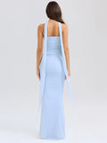 Two Piece Sets Women Neckerchief Strapless Crop Tops And - Norellé