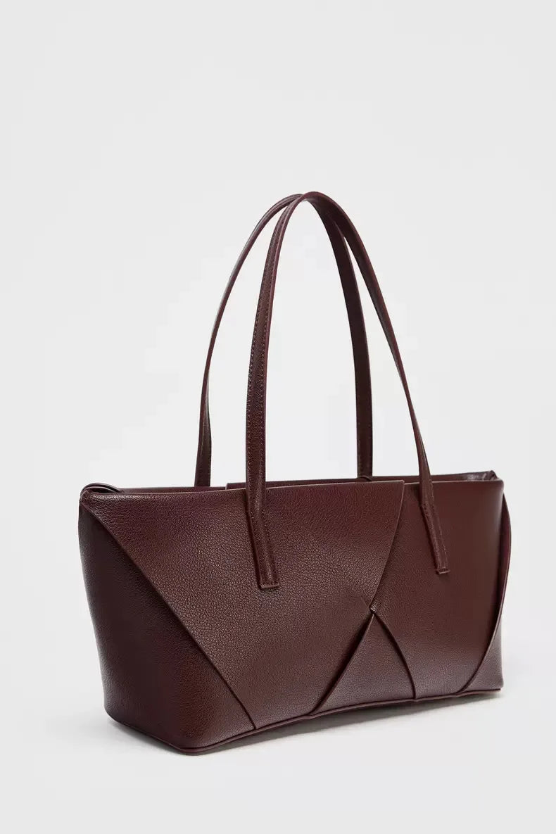 Long Woven Shopper Bag