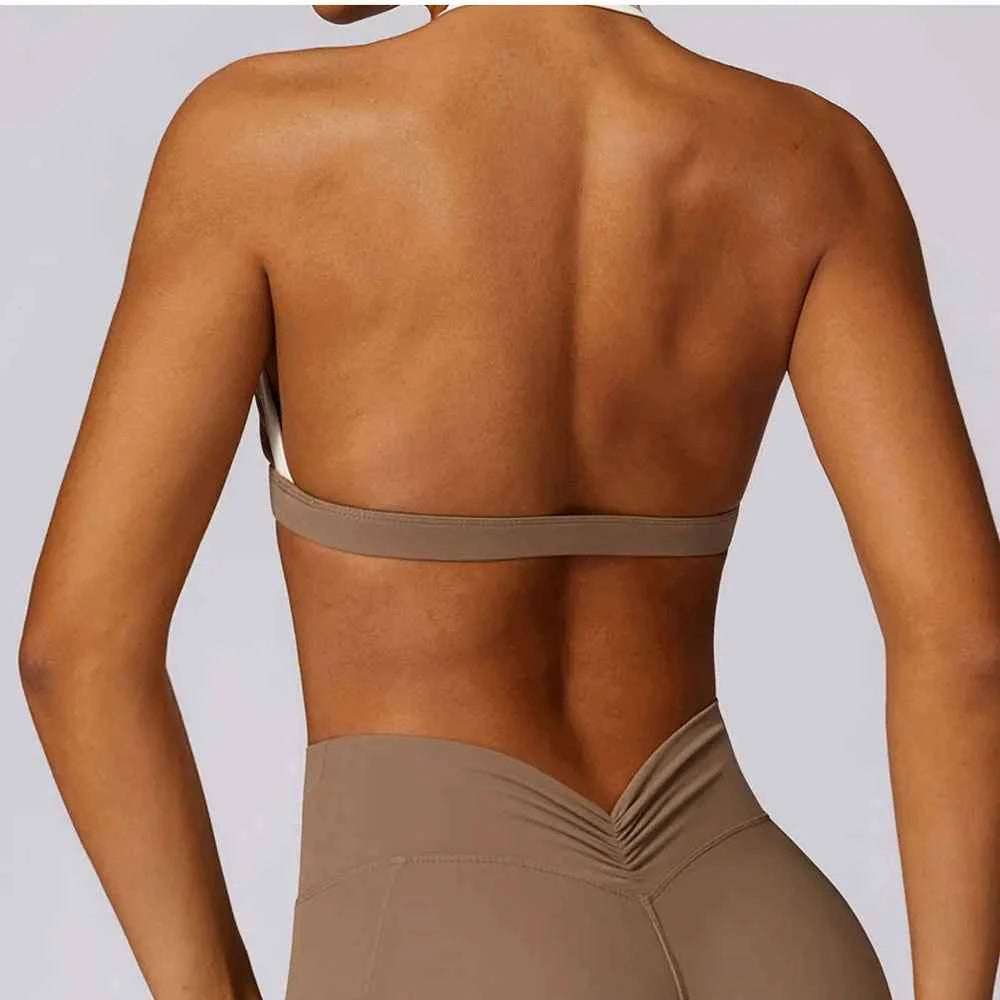 Women Sports Bra Halter Top