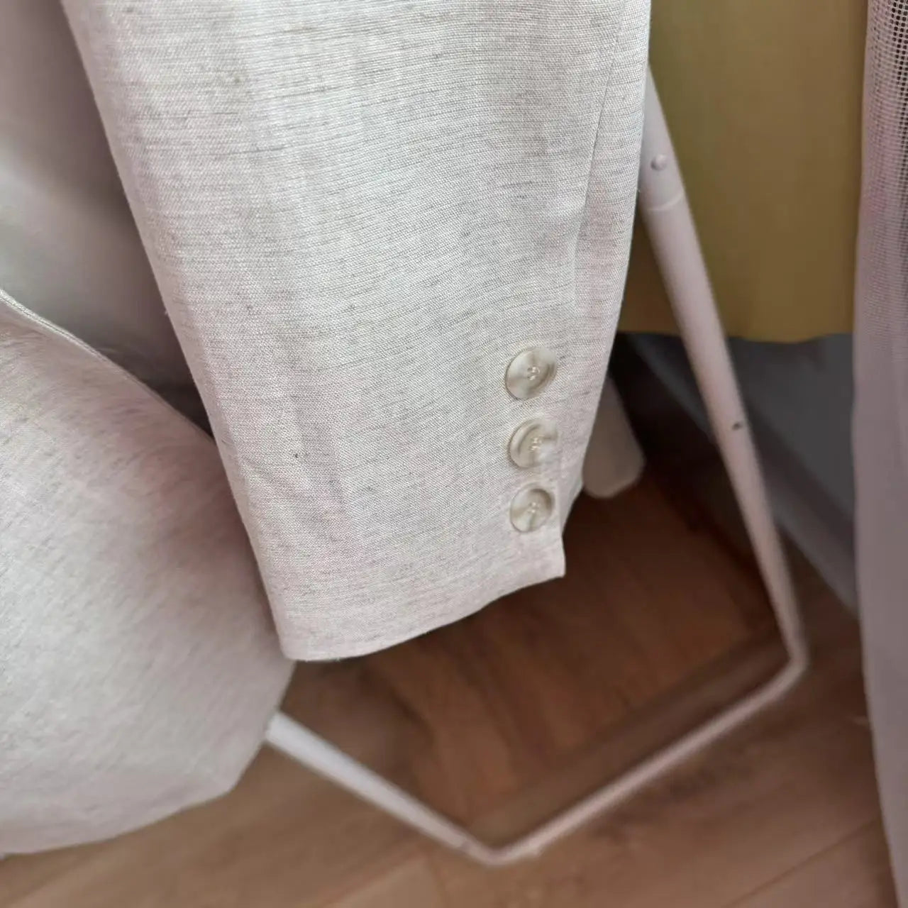 Spring / Summer Women Fashion Linen Basic Jacket