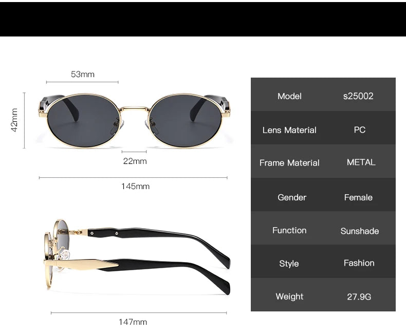 1pcs/2pcs Sets Square Sunglasses Women