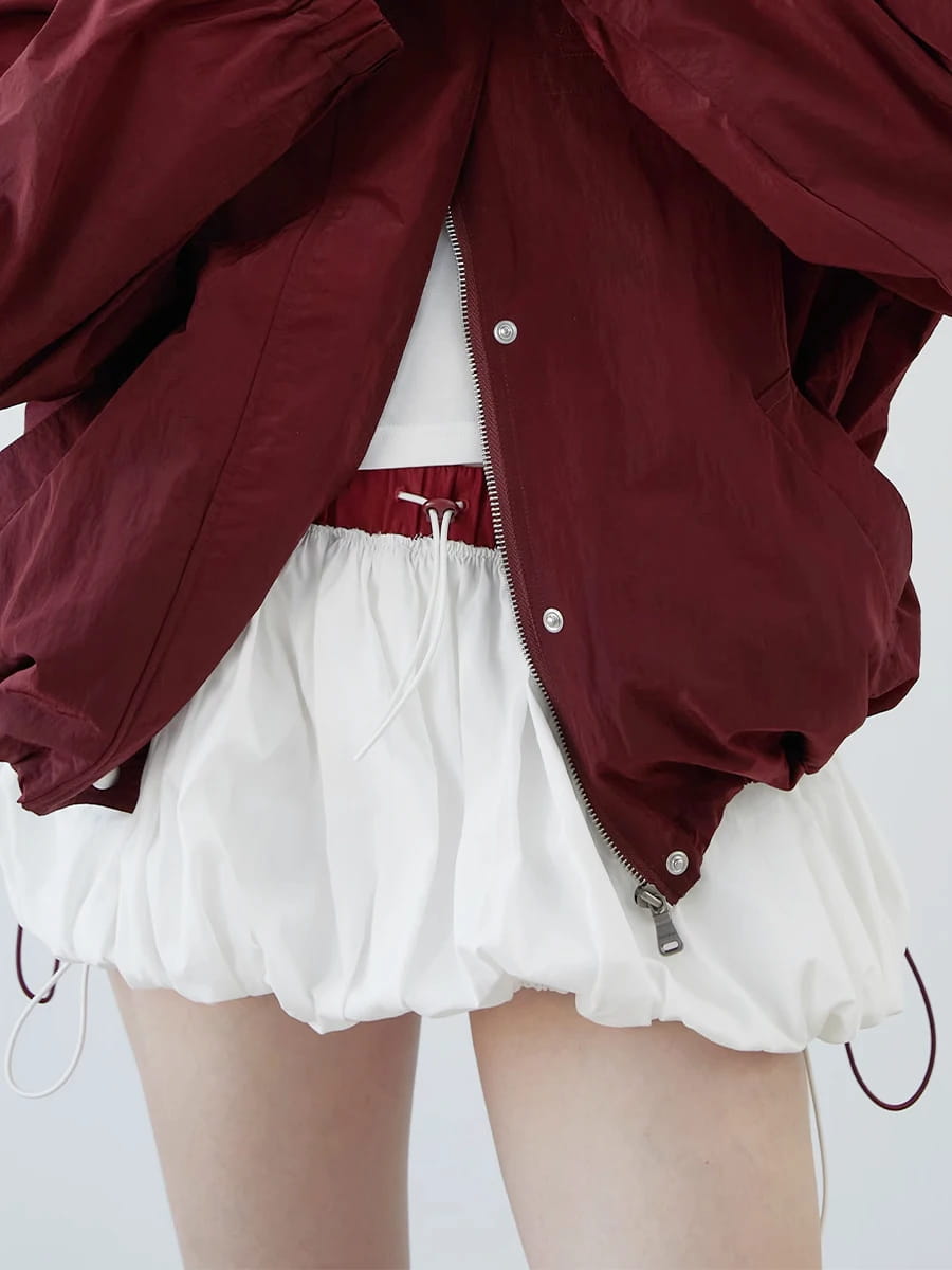 Women Lantern Mini Skirt