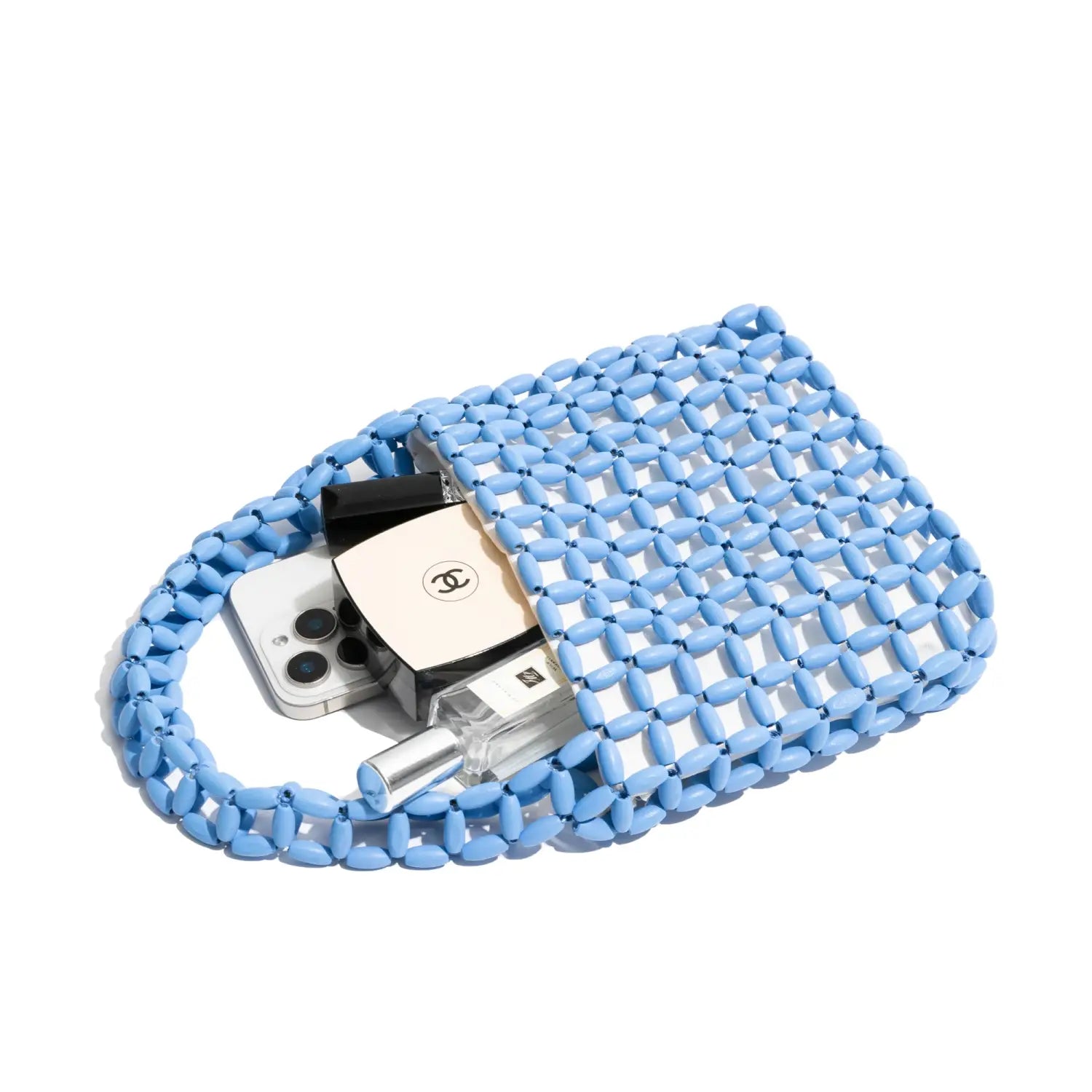 Beaded Weave Handmade Tote Handbags