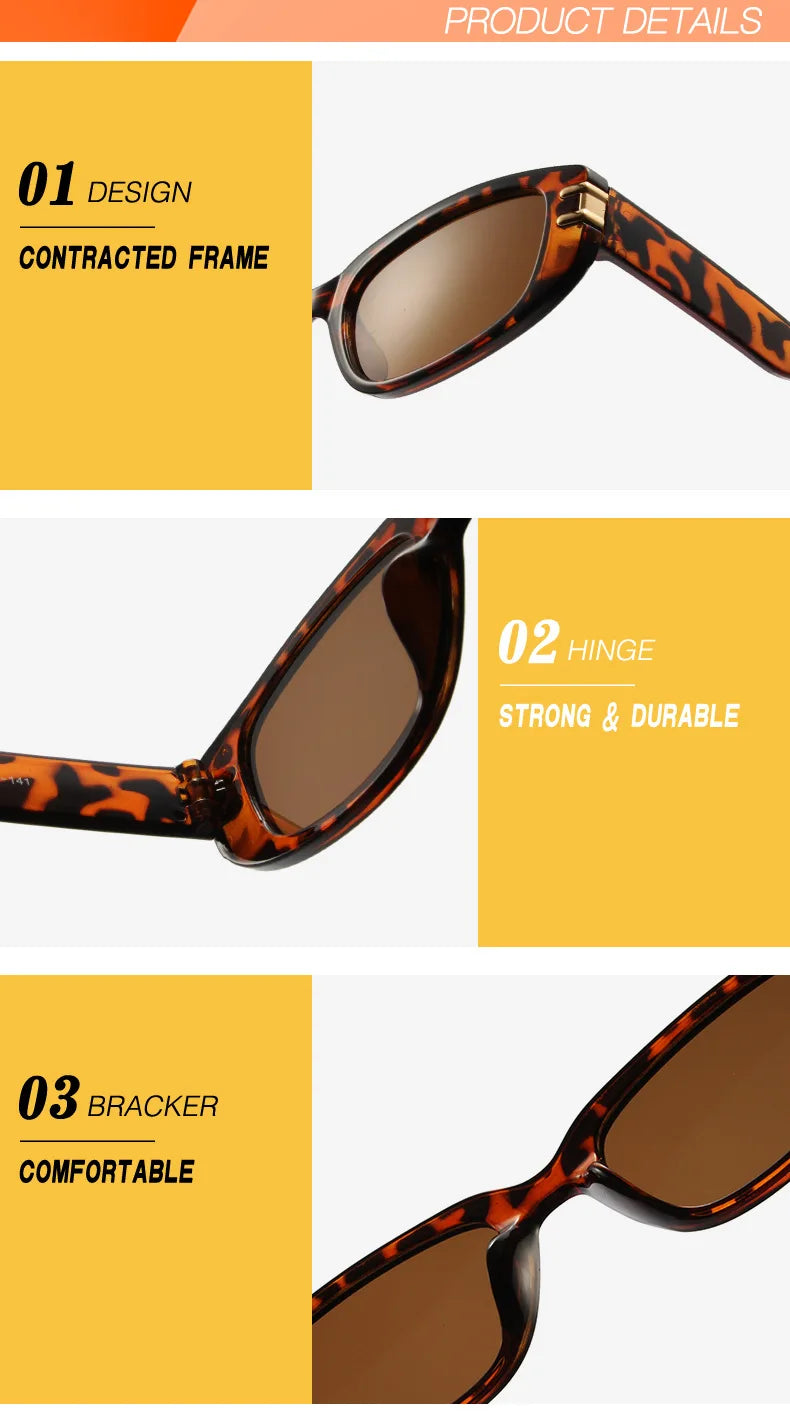 Retro Small Rectangle Women’s Sunglasses