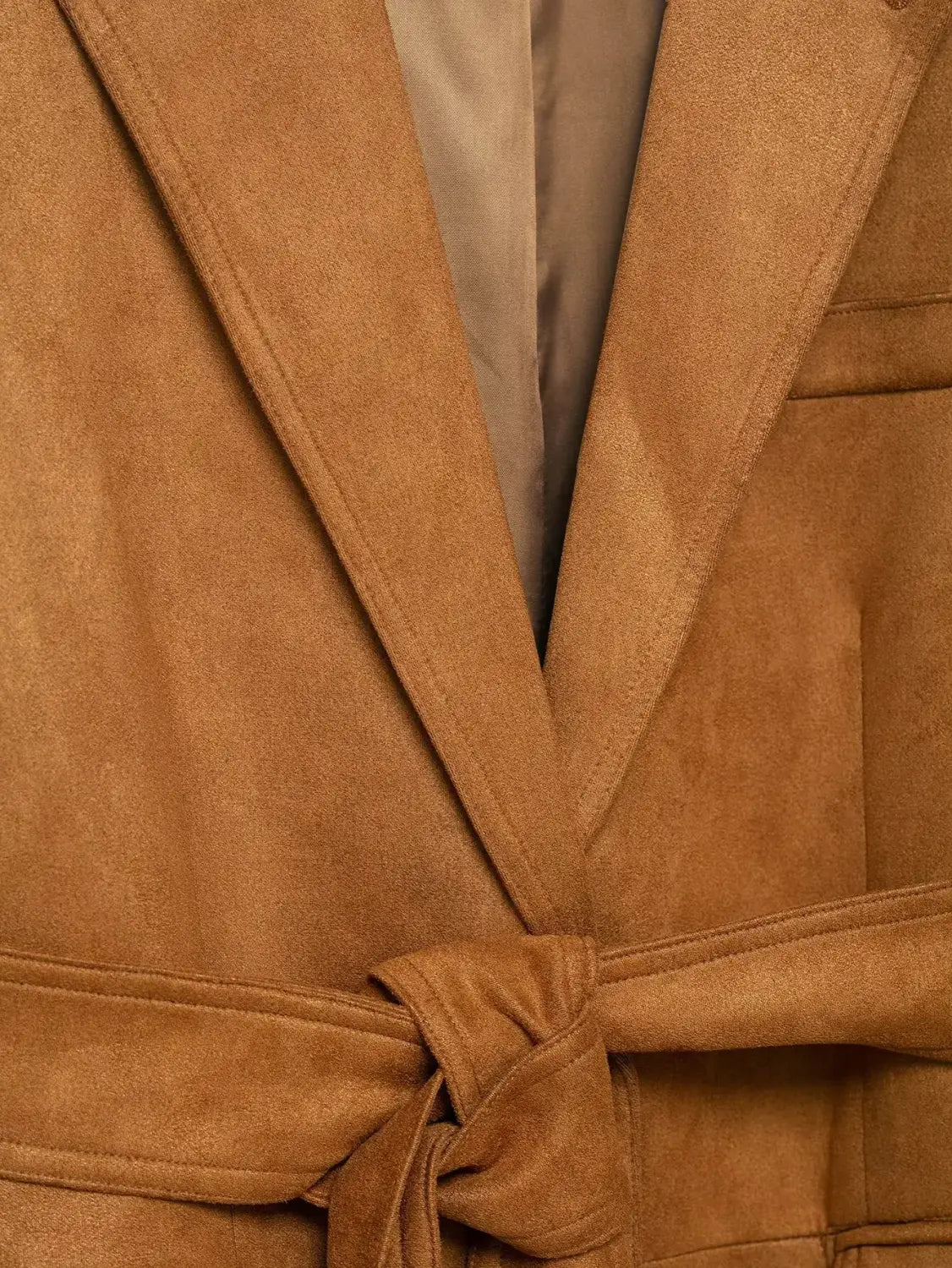 Faux Suede Vintage Jacket Coats For Women