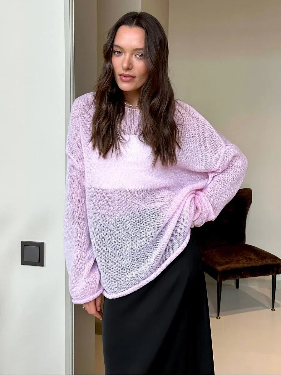 Women Oversized Sweater Summer Autumn Casual - Norellé