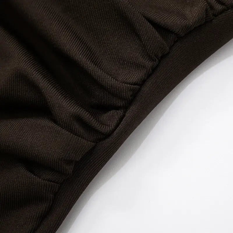 Women’S Sleeveless Backless One-Shoulder Dress