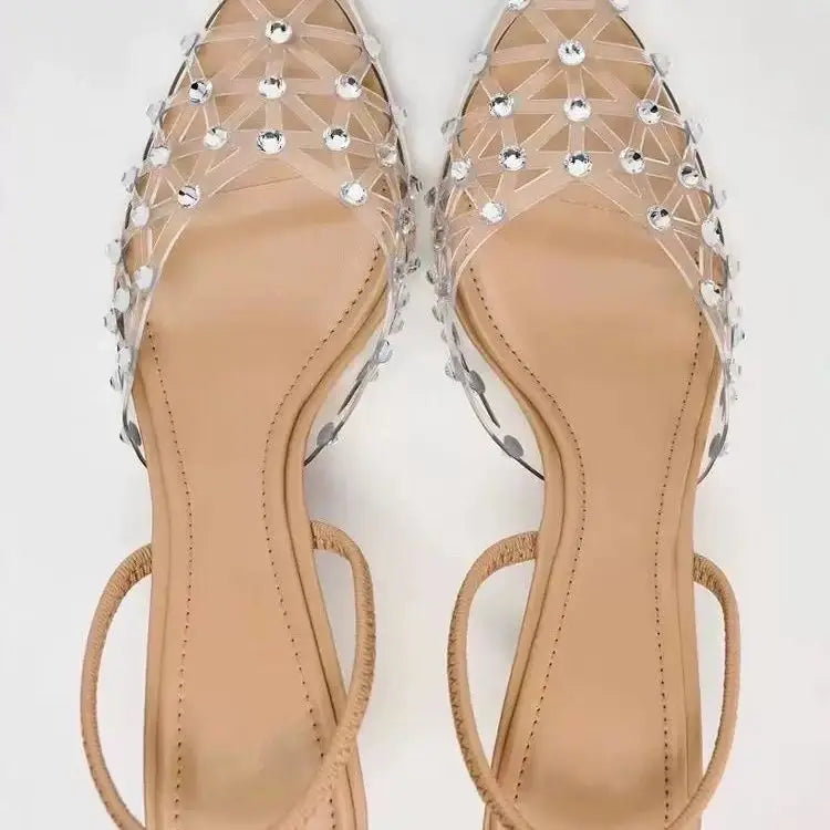 Women’s Rhinestone High Heels