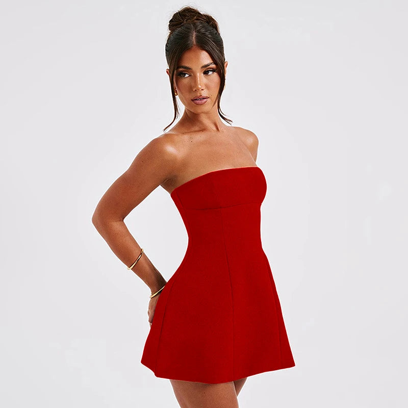 Strapless A-Line Dress Women's - Norellé