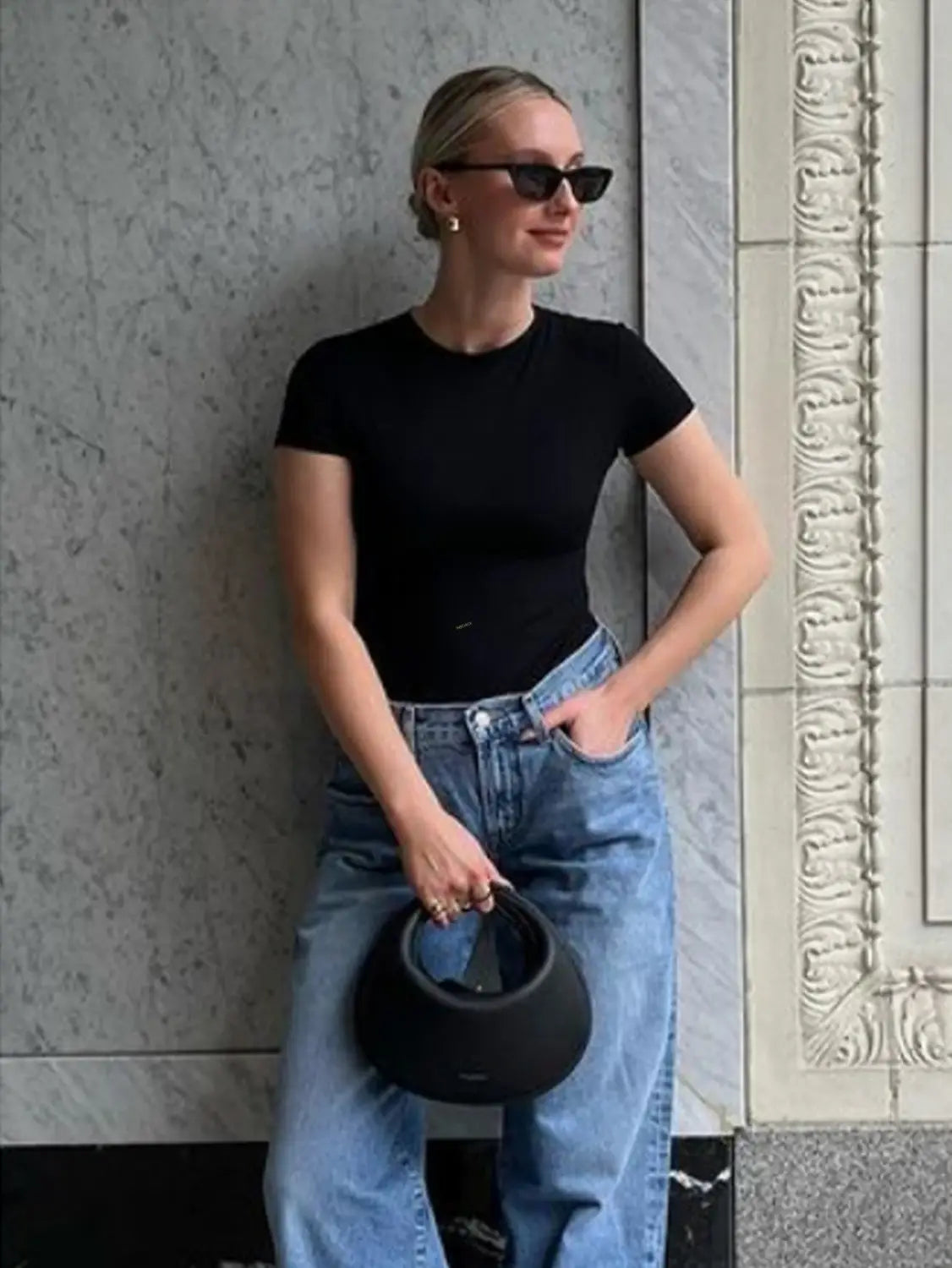 Fresh and Casual Versatile Pine Crescent Bag