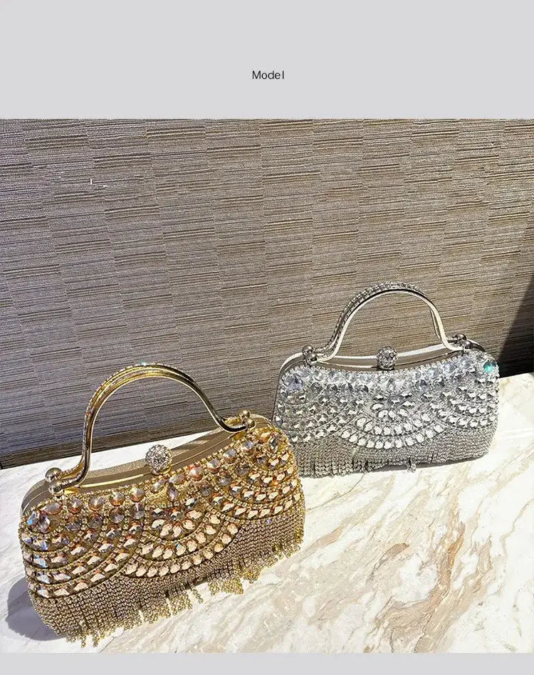 Diamond Evening Clutch Bag