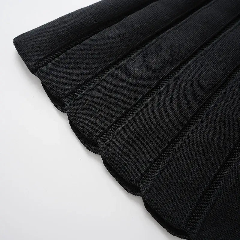 Women’s Lapel Beaded Button Short-sleeved Jumpsuit