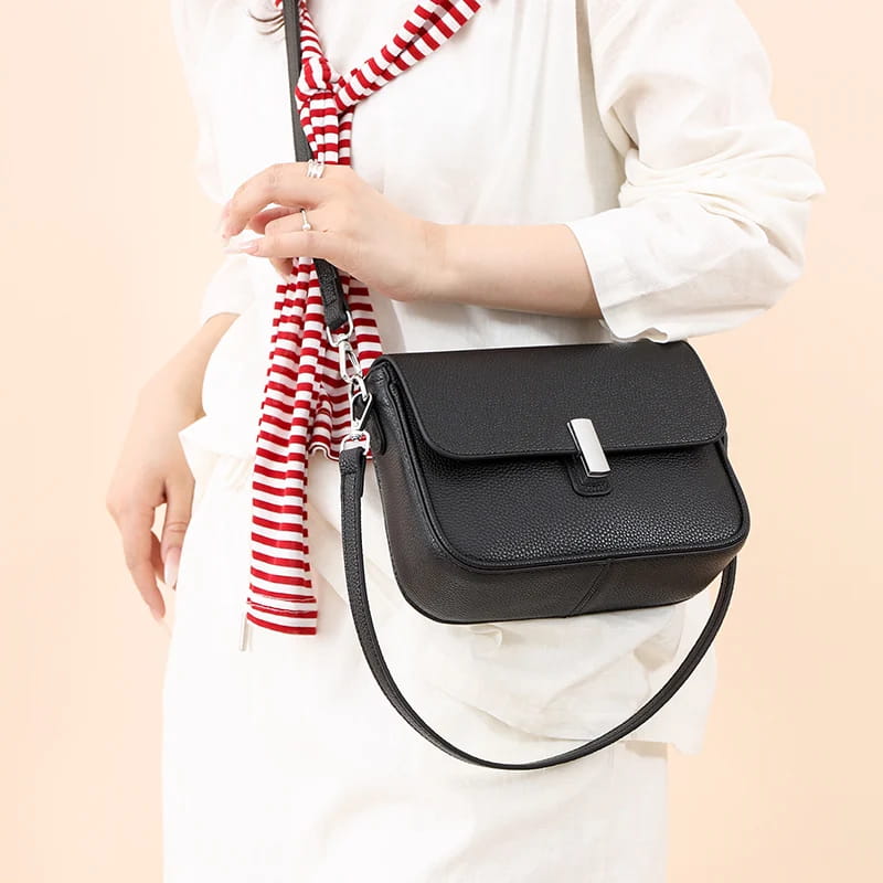 Genuine Leather Women Crossbody Bag