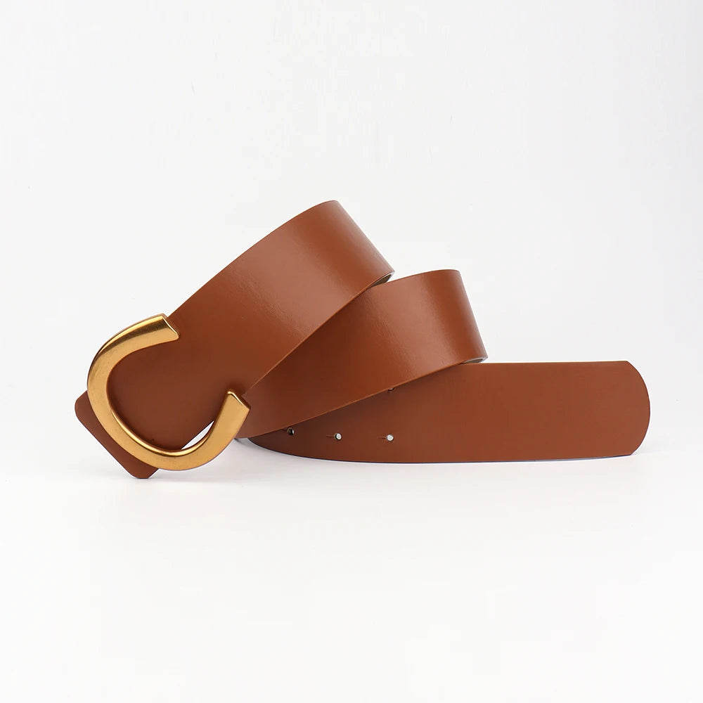 Geometric Horseshoebuckle Belt