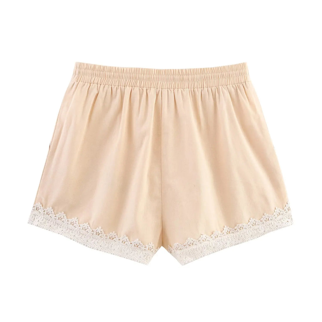 Lace up Decoration Casual Shorts