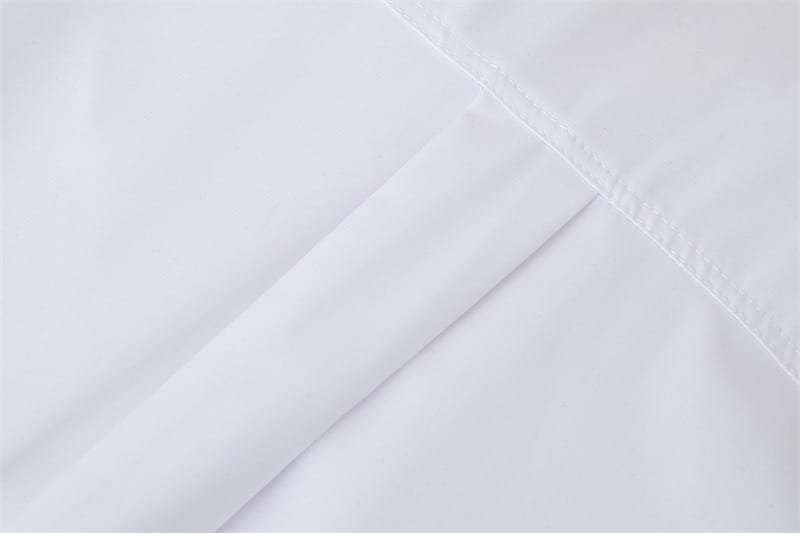 Pure Color Tied Large Profile Long Sleeve Shirt