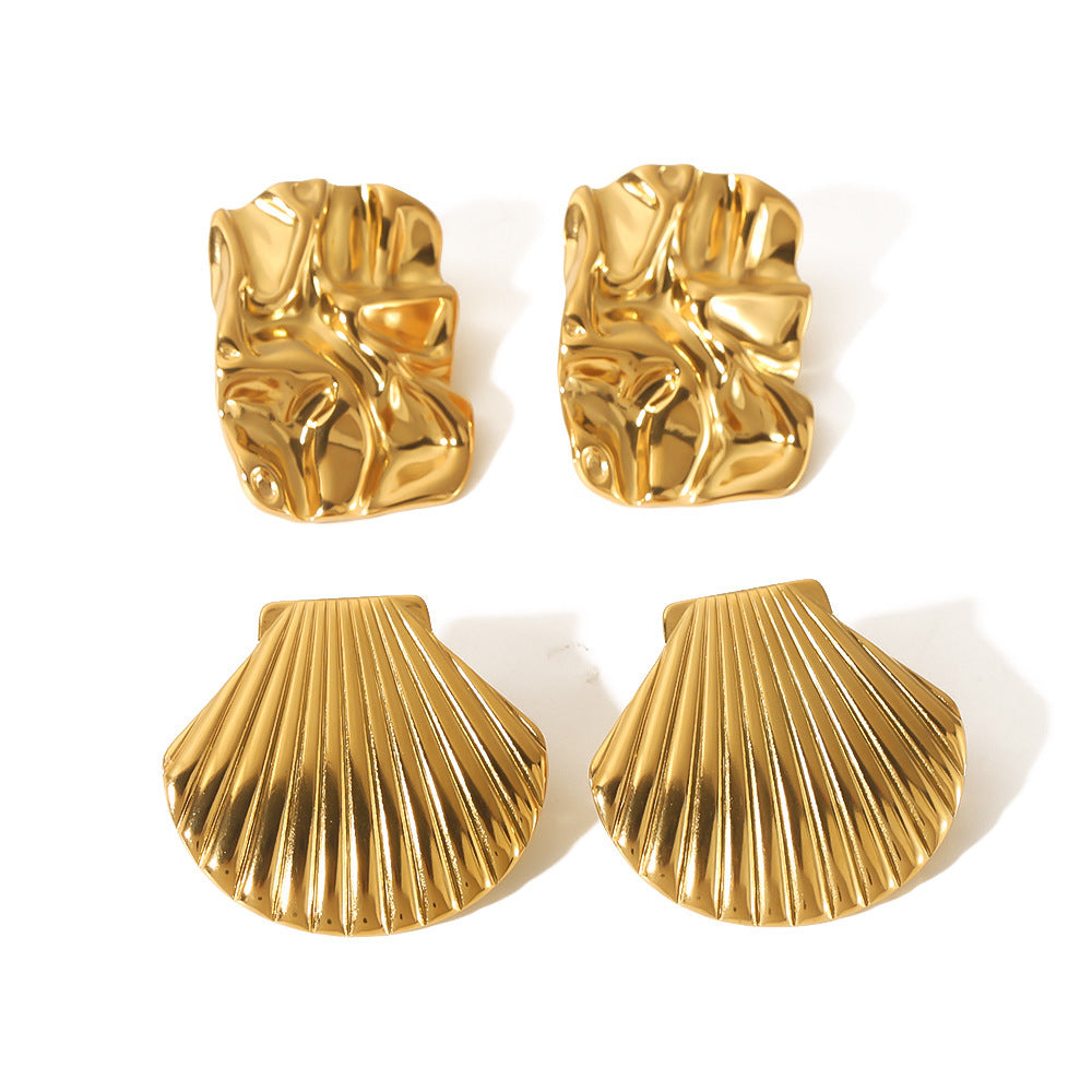 Stainless Steel Personalized High-grade Earrings For Women - Norellé
