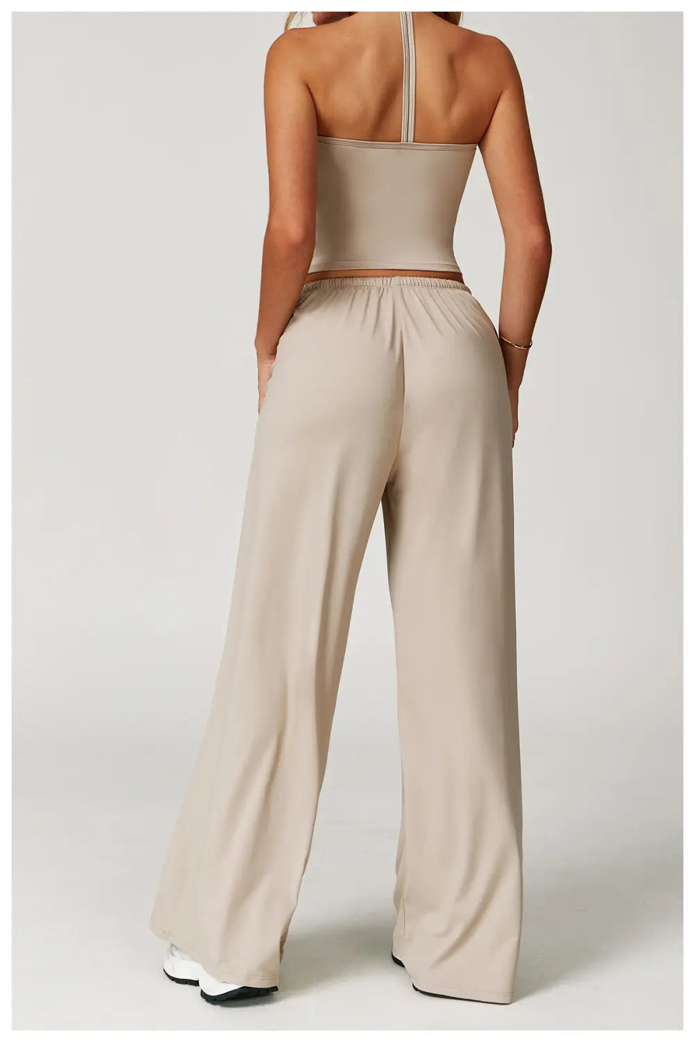 Brushed Trousers Pendant Wide Leg Loose Casual Pants For Women