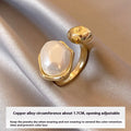 Special-interest Design Light Luxury High-grade Sense Switchable Index Finger Ring - Norellé