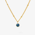 December Titanium Steel Necklace - Norellé