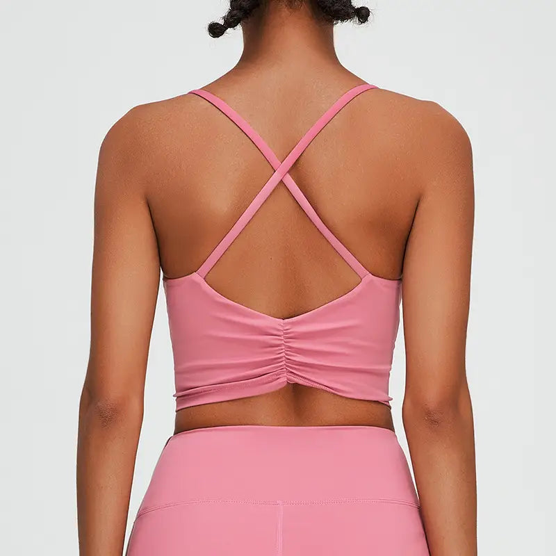 Sports Underwear Women’s Cross Beauty Back Vest Yoga