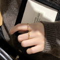 Mid-ancient Fashion Flower Ring Female S925 Sterling Silver Retro - Norellé