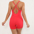 Adjustable Shoulder Strap Hollow Sports Women's Yoga Jumpsuits - Norellé