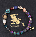 Natural Volcanic Rock Electroplating Twelve Constellations Bracelets - Norellé
