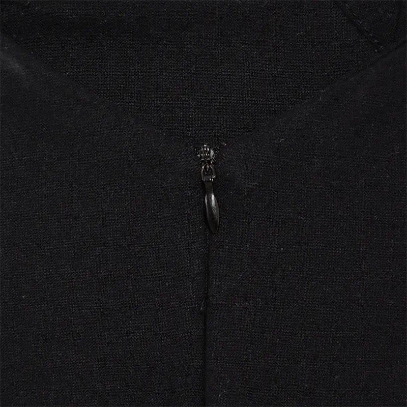 Hollow Decoration Mini Dress