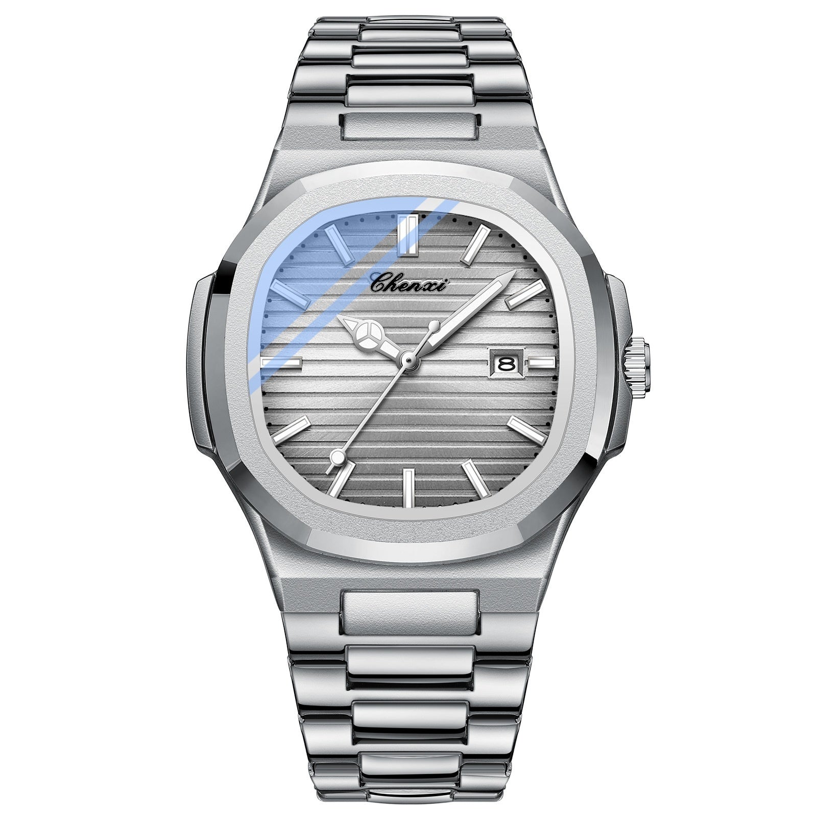 Chenxi Steel Watch Couple Luminous Waterproof Simple Fashion - Norellé