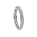 Three-color Full Rhinestone Zircon Ring Niche High Sense Women's Ring Ring - Norellé