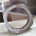 Acrylic Bracelet Exaggerated Ins Style Irregular Translucent - Gray - electronic accessories