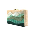 Acrylic Evening Bag - Khaki / Mini(Max Length<20cm)