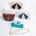 Acrylic Shoulder Crossbody Bag Clutch