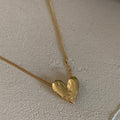 Sweet Cool Girl Heart-loving Vintage Necklace - Norellé