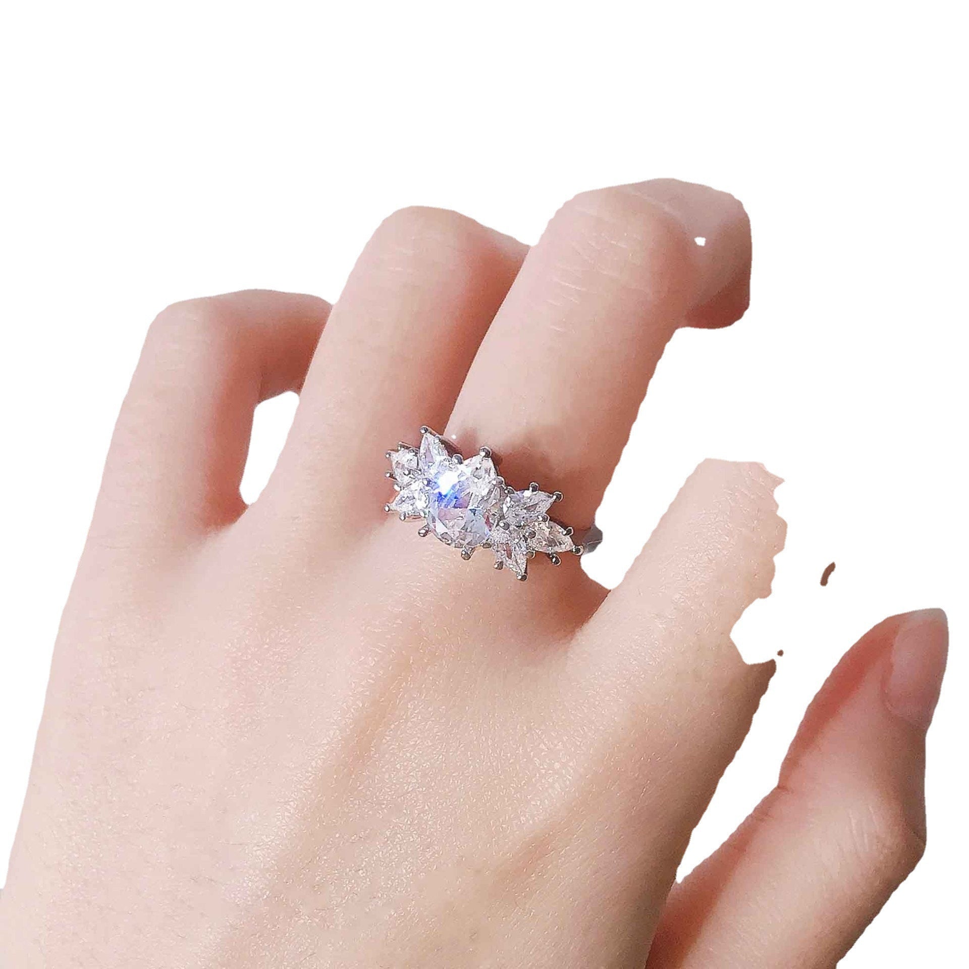 Trendy Cool Special-interest Design Sterling Silver Fashion Ring - Norellé