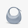 Adjustable Half-Moon Handbag - SKY BLUE