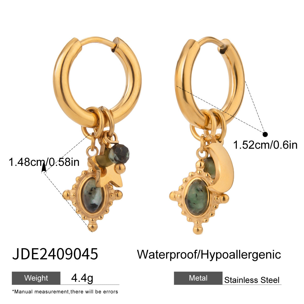 Advanced Sense High-profile Earrings Special-interest - JDE2409045 - electronic accessories