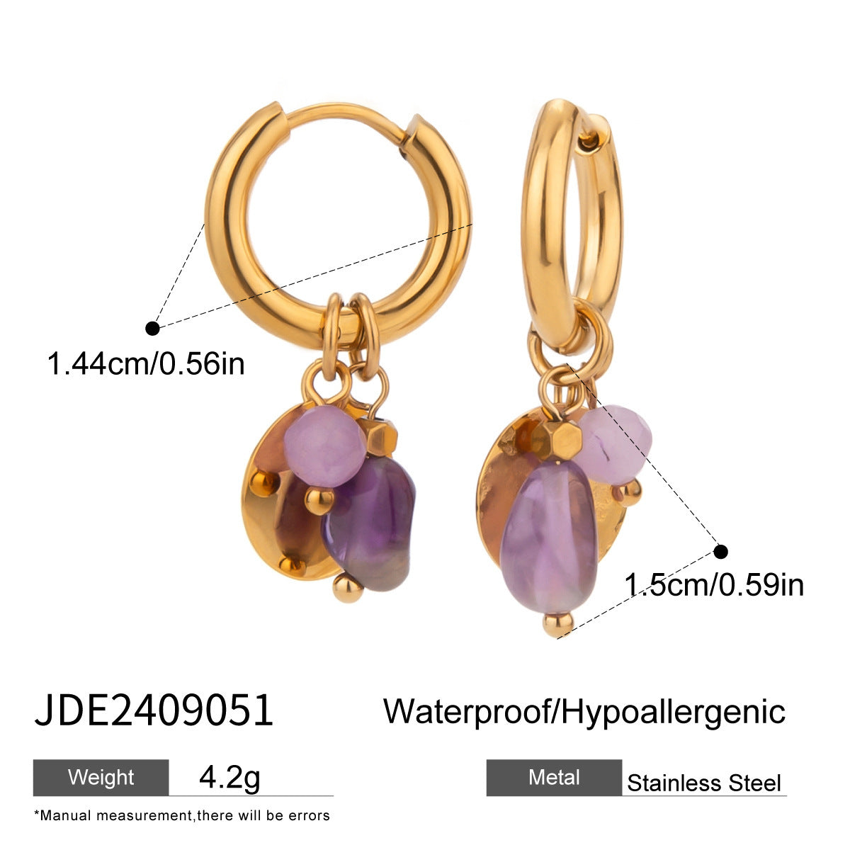 Advanced Sense High-profile Earrings Special-interest - JDE2409051 - electronic accessories