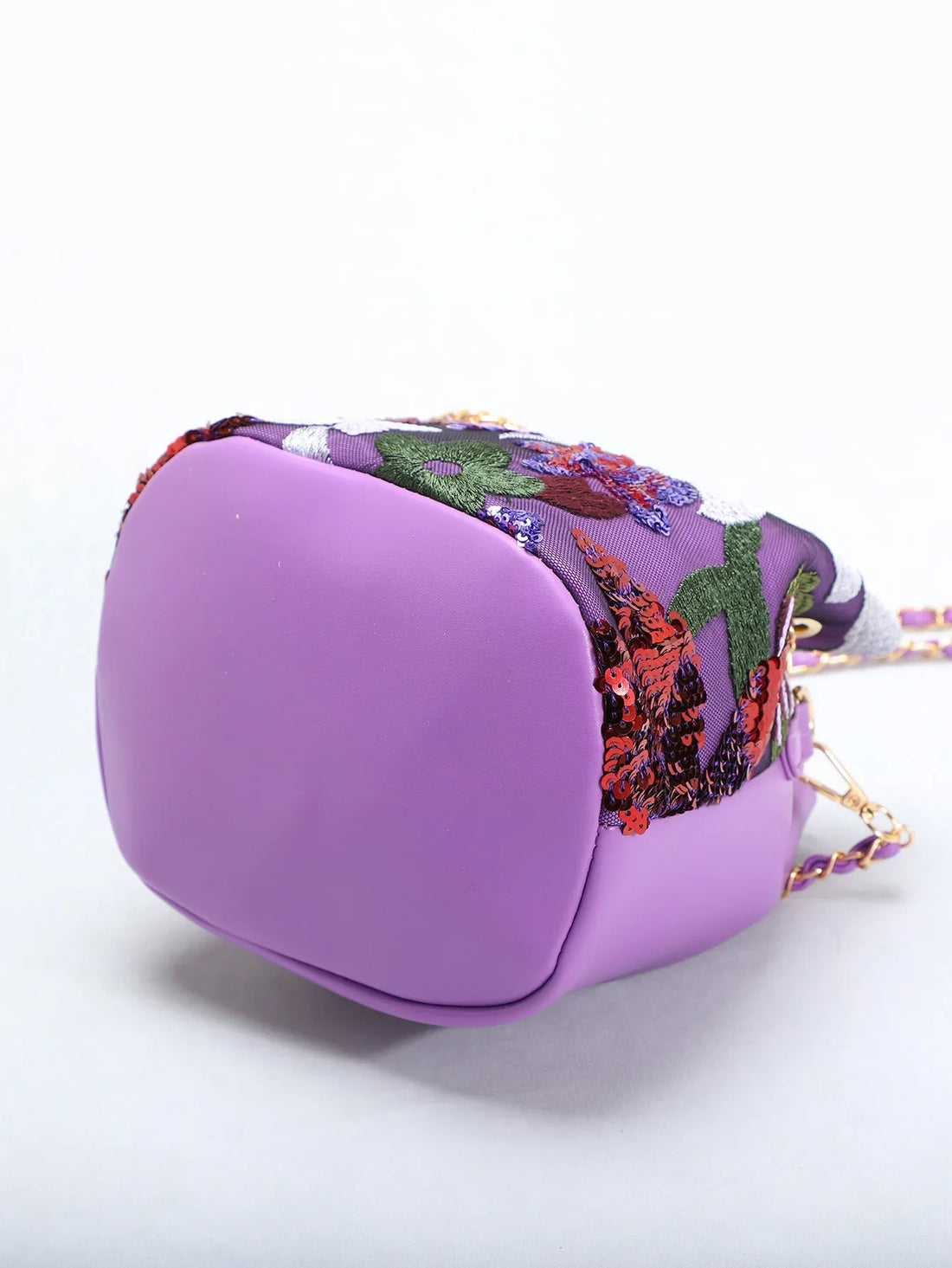Artistic Shoulder Bag Women - Purple