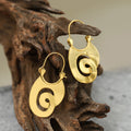 Spiral Design Ear Ring Retro Geometry - Norellé