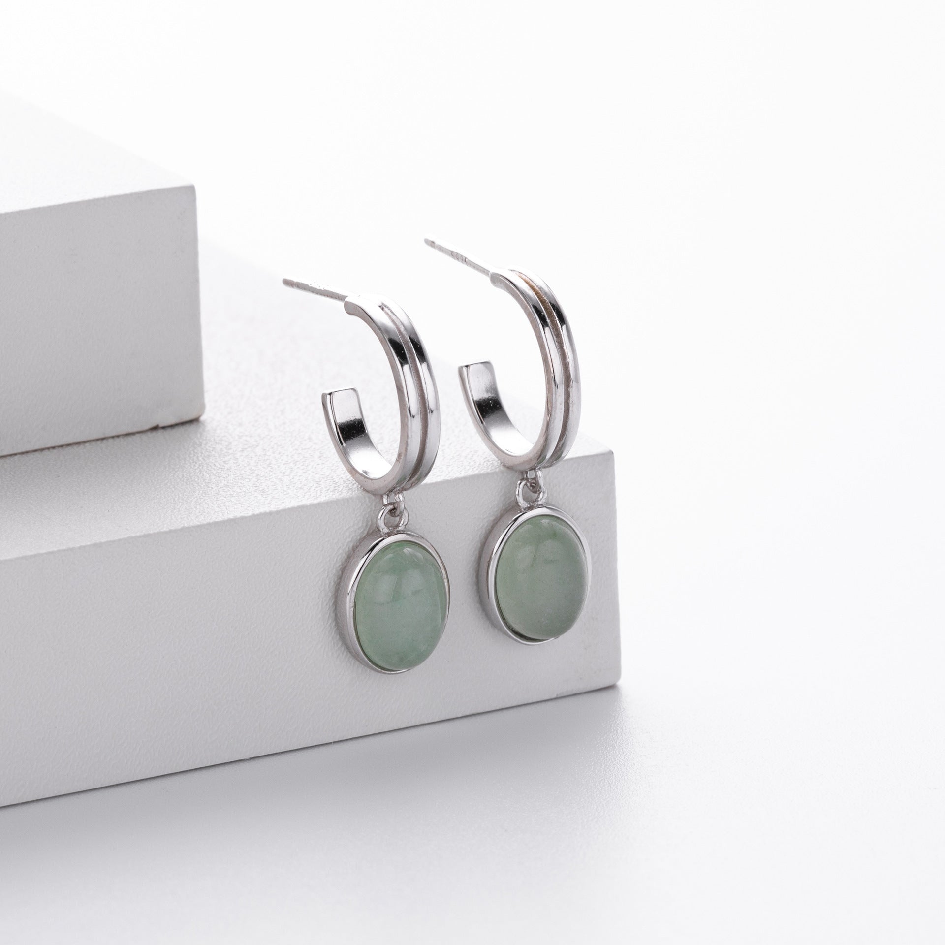 S925 Silver Fashion Artistic Vintage Court Style Earrings - Norellé