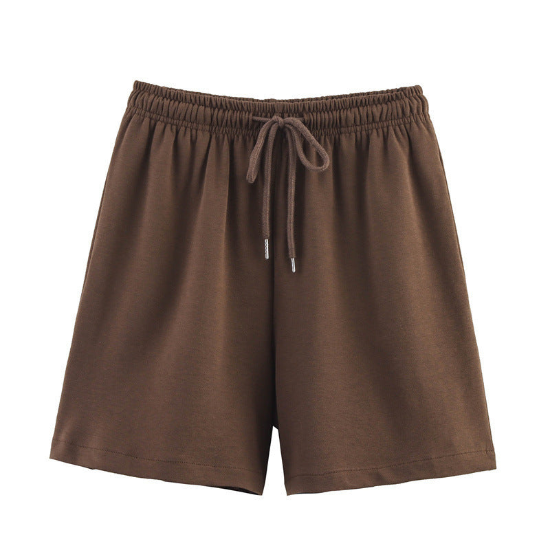 Short Sleeve Double-sided Cloth Sweater Pants - Norellé
