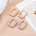 High-grade Round Ring Earrings Women - Norellé