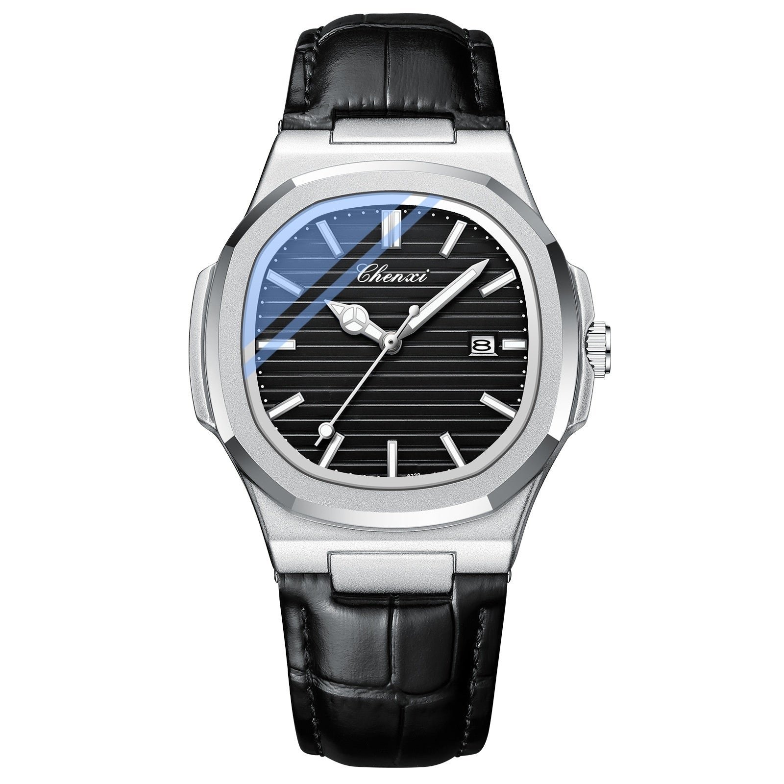 Chenxi Steel Watch Couple Luminous Waterproof Simple Fashion - Norellé