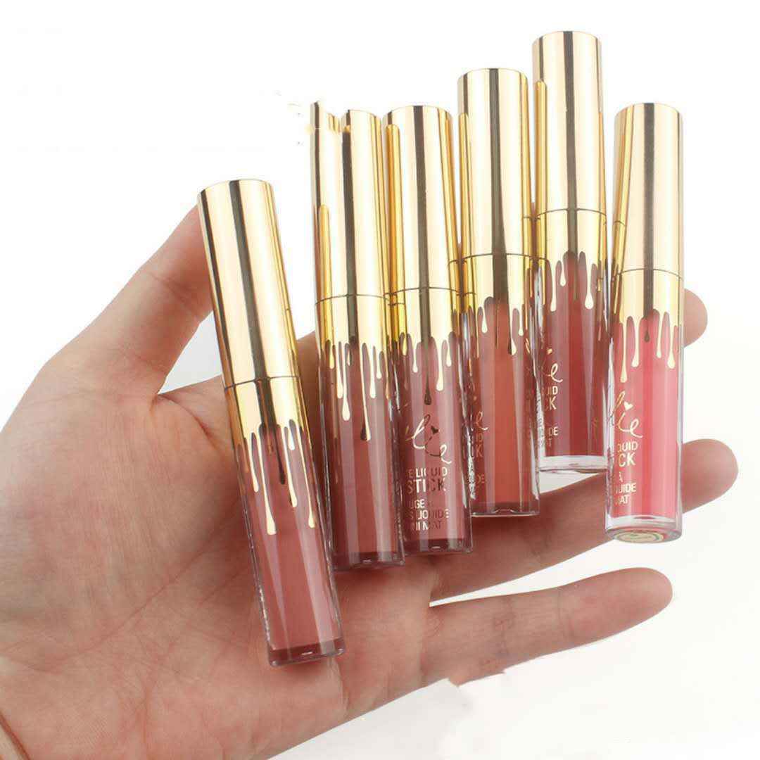 Gold 6 Lip Colors Kelly Kim Birthday Edition Non-stick Cup - Norellé