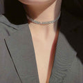 Full Rhinestone Necklace Necklace Clavicle Chain Necklace Fashion Necklace - Norellé