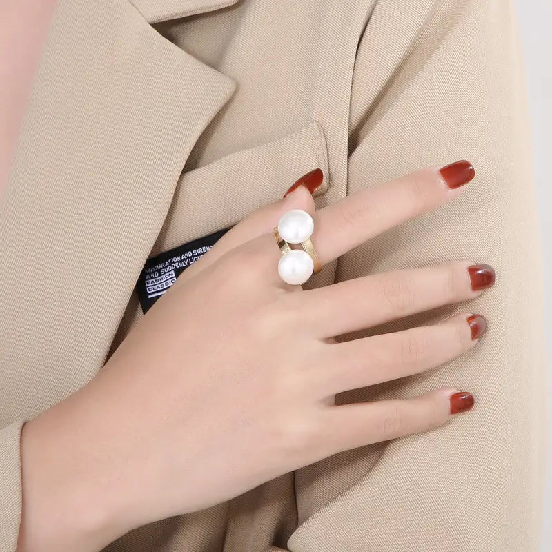 Unique And Elegant Stainless Steel Ring